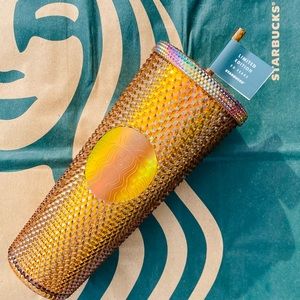 Starbucks 🧜‍♀️ 2021 Honey🍯 Venti Studded Tumbler